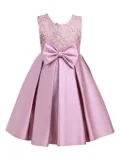 Tulleen Hampton double bow dress - Pink