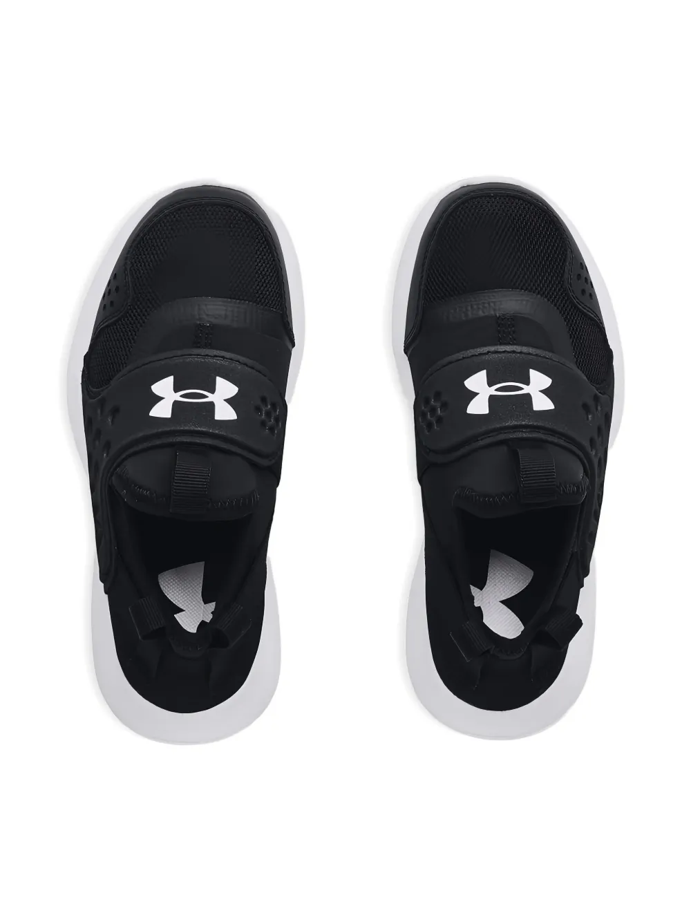 Nike Hook-and-loop Strap Sneakers In Black