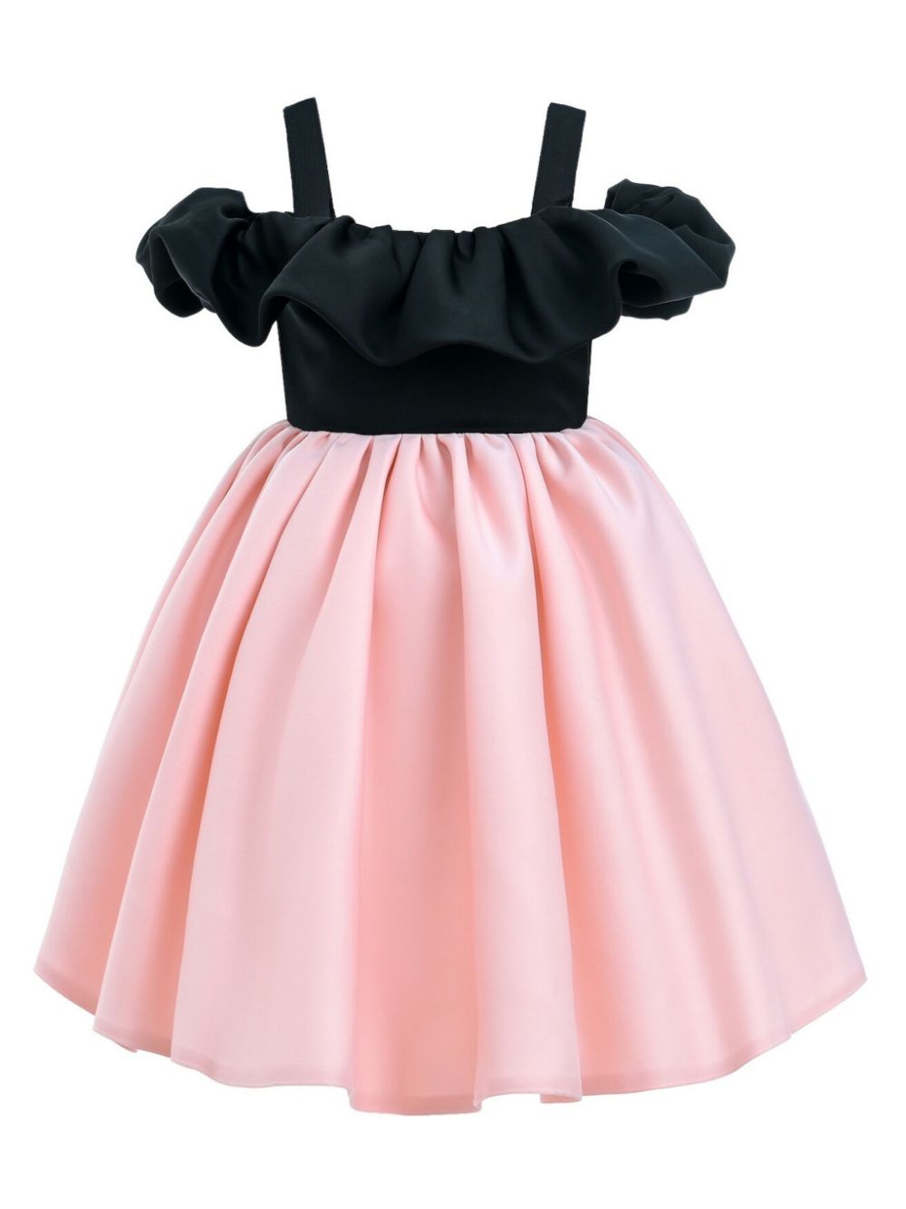 Tulleen Kids' Marbella Summer Bow Dress In Pink