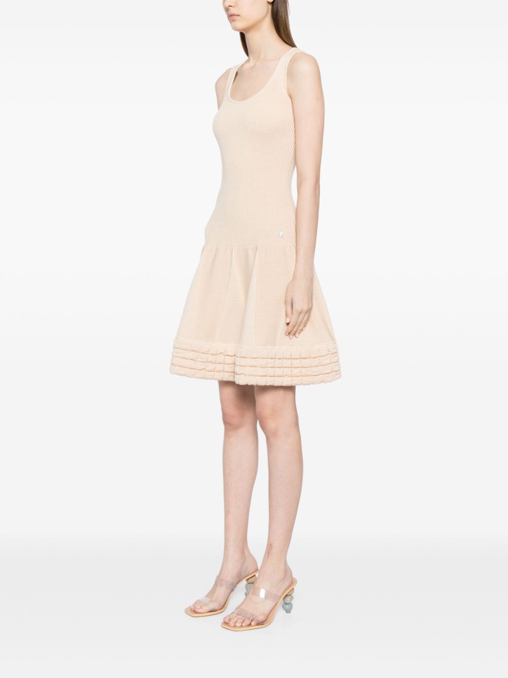 CHANEL 2000 ribbed wool dress Women