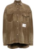 Maison MIHARA YASUHIRO Vintage-like Corduroy Shirt - Brown