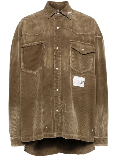 Maison MIHARA YASUHIRO Vintage-like Corduroy Shirt