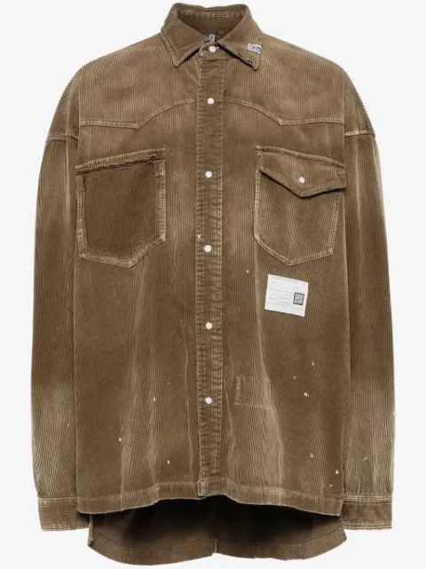 Maison MIHARA YASUHIRO Vintage-like Corduroy Shirt