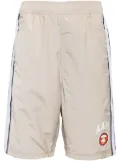 AAPE BY *A BATHING APE® logo-print cotton shorts - Neutrals
