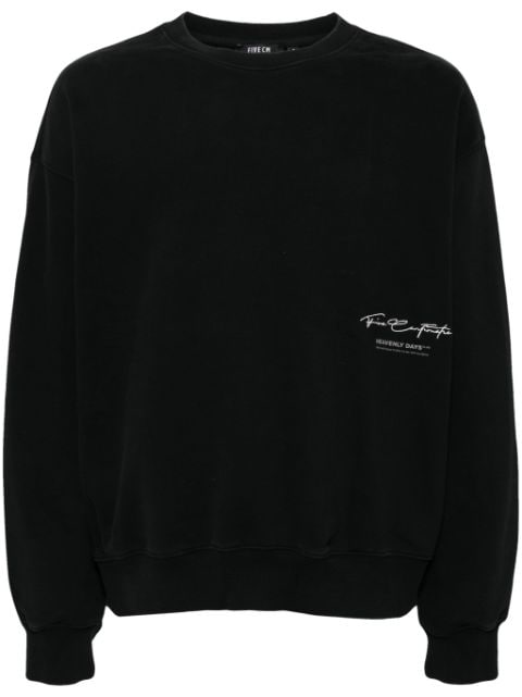 FIVE CM logo-print cotton-blend sweatshirt