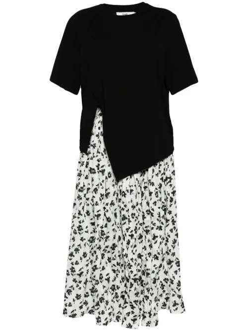 Ensemble-jupe fleurie à taille-haute - b+ab - Modalova
