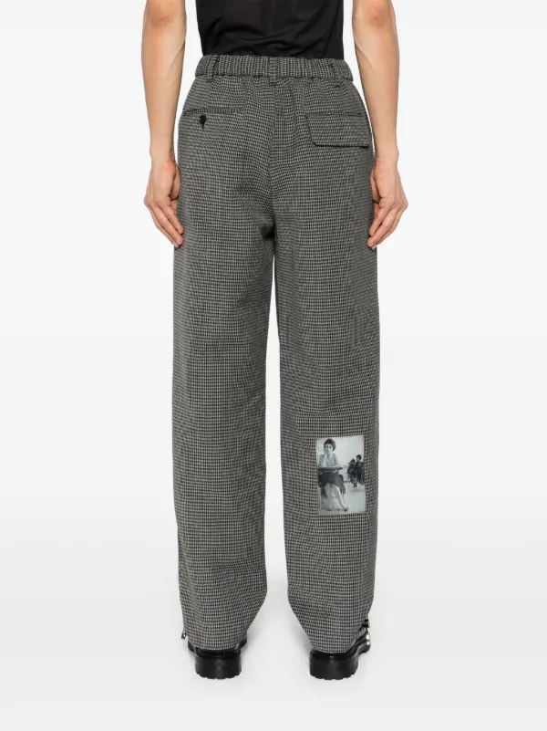 Undercover パッチワーク パンツ | ブラック | FARFETCH JP