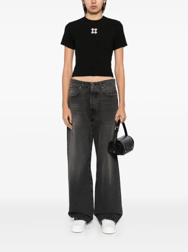 AMIRI Ma Quad Baby T-shirt | Black | FARFETCH JO
