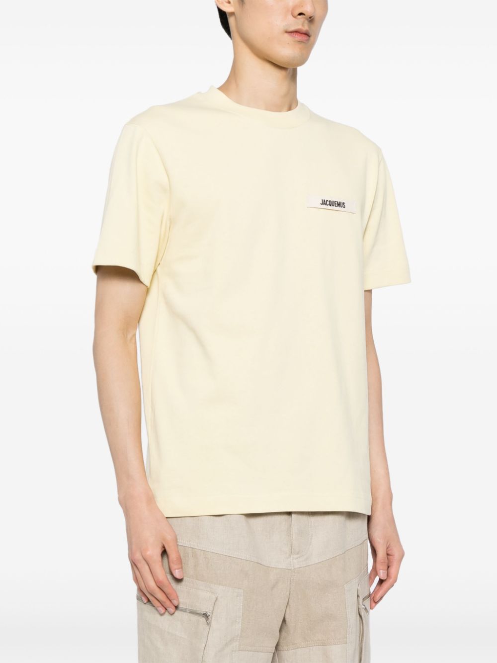 Jacquemus logo-applique cotton T-shirt Men