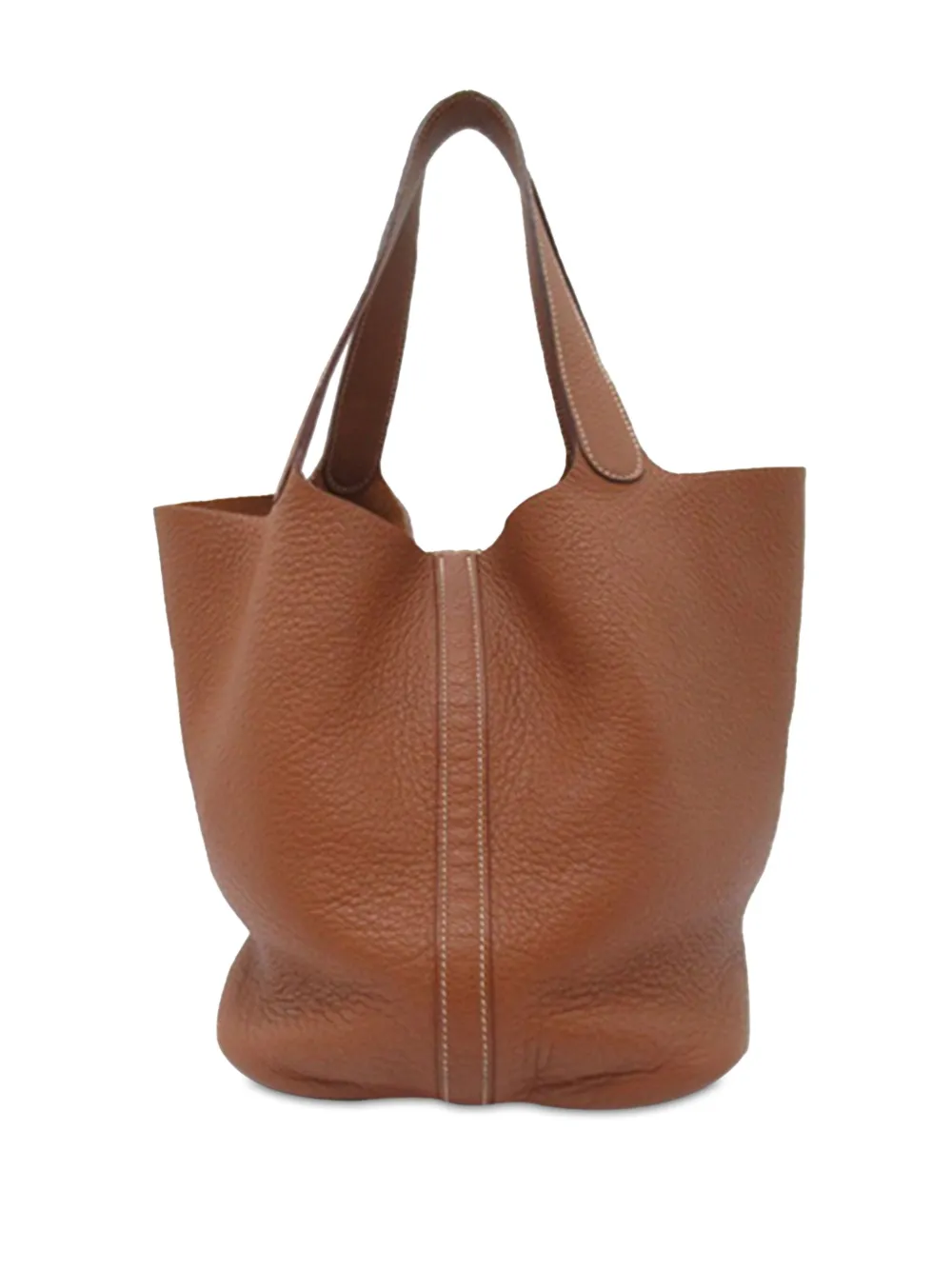 Hermès Pre-Owned 2009 Clemence Picotin Lock GM handbag - Bruin