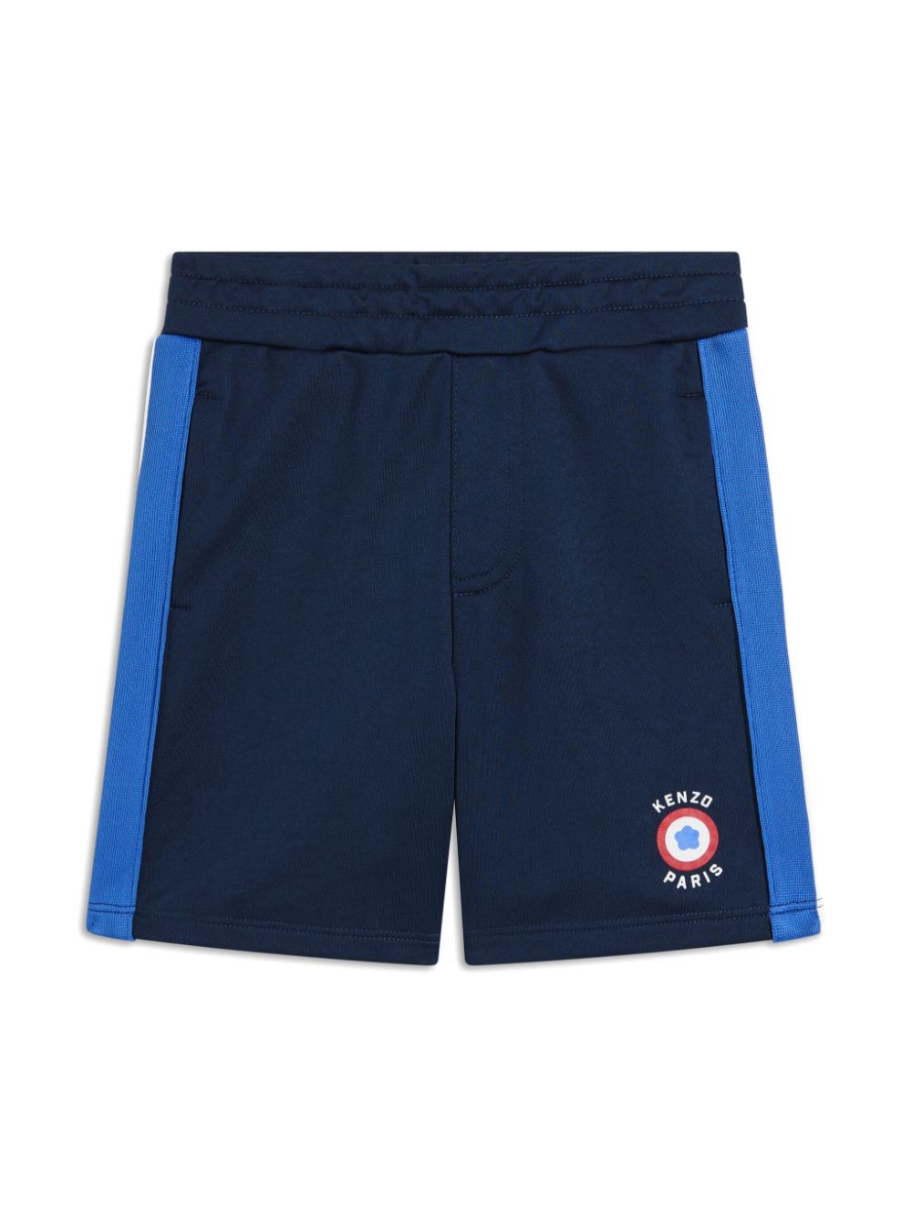 Kenzo Kids logo-print shorts - Blue