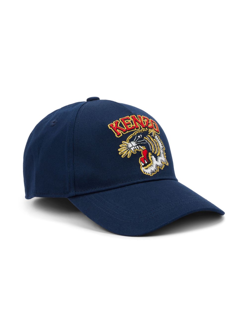 Kenzo Kids logo-patch baseball cap - Blauw