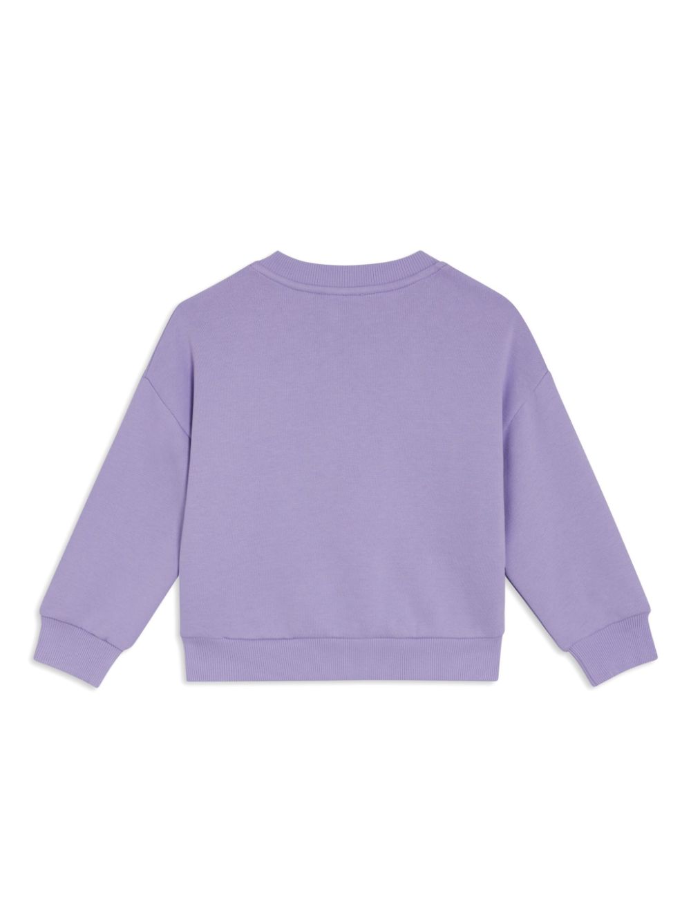 Kenzo Kids logo-print sweatshirt - Paars