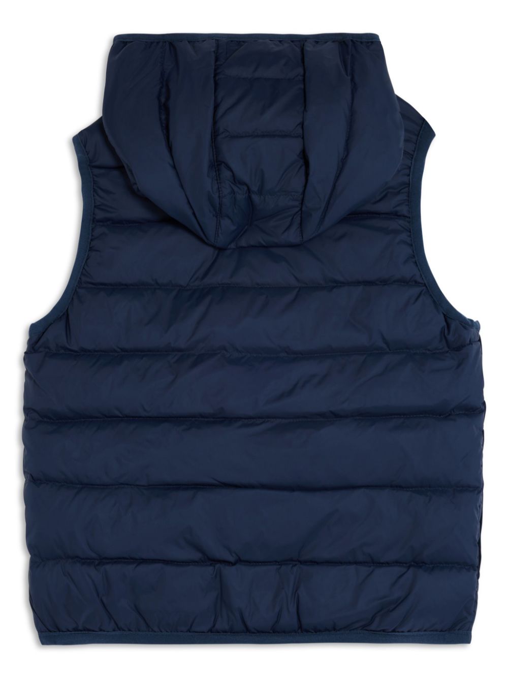 Kenzo Kids logo-patch gilet - Blauw