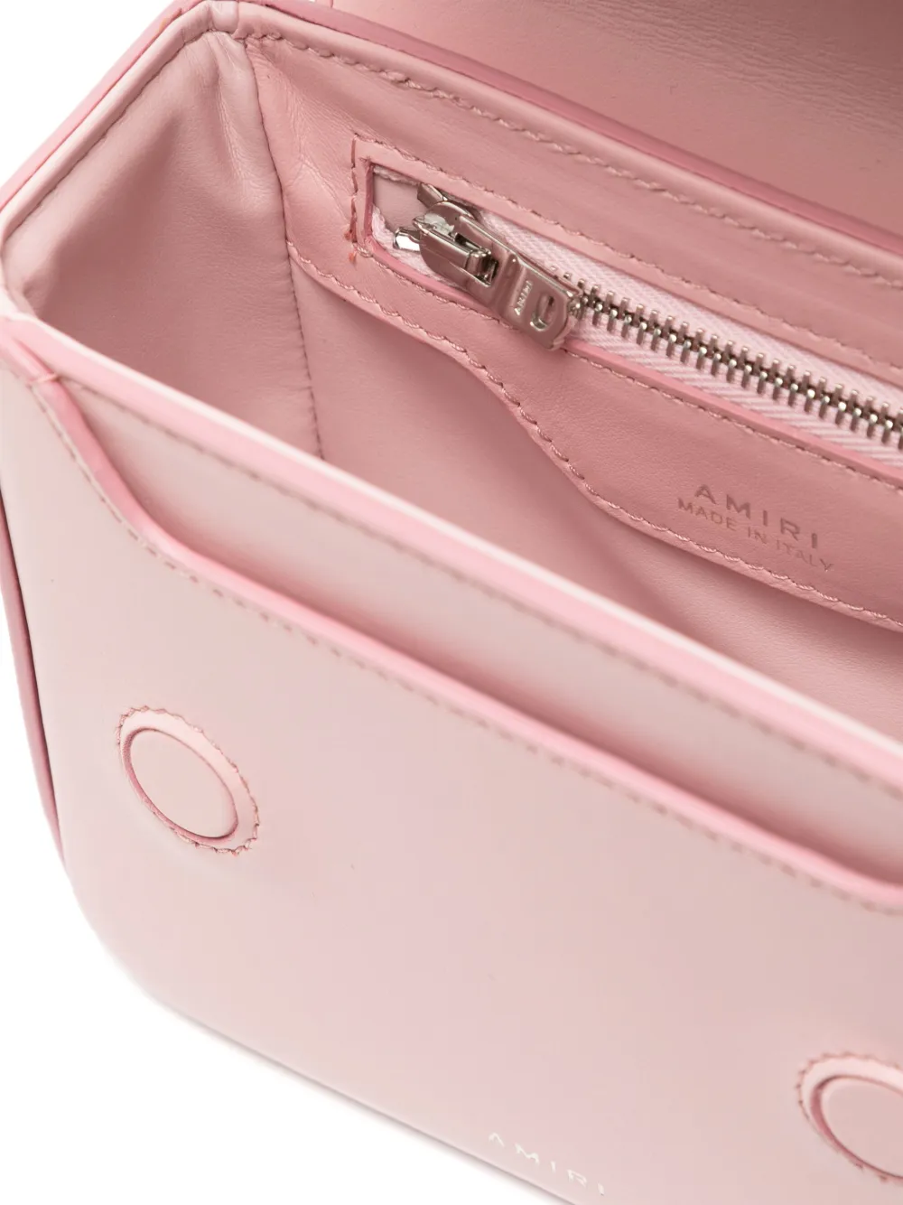 Amiri Micro Ma Cross Body Bag In Rosa