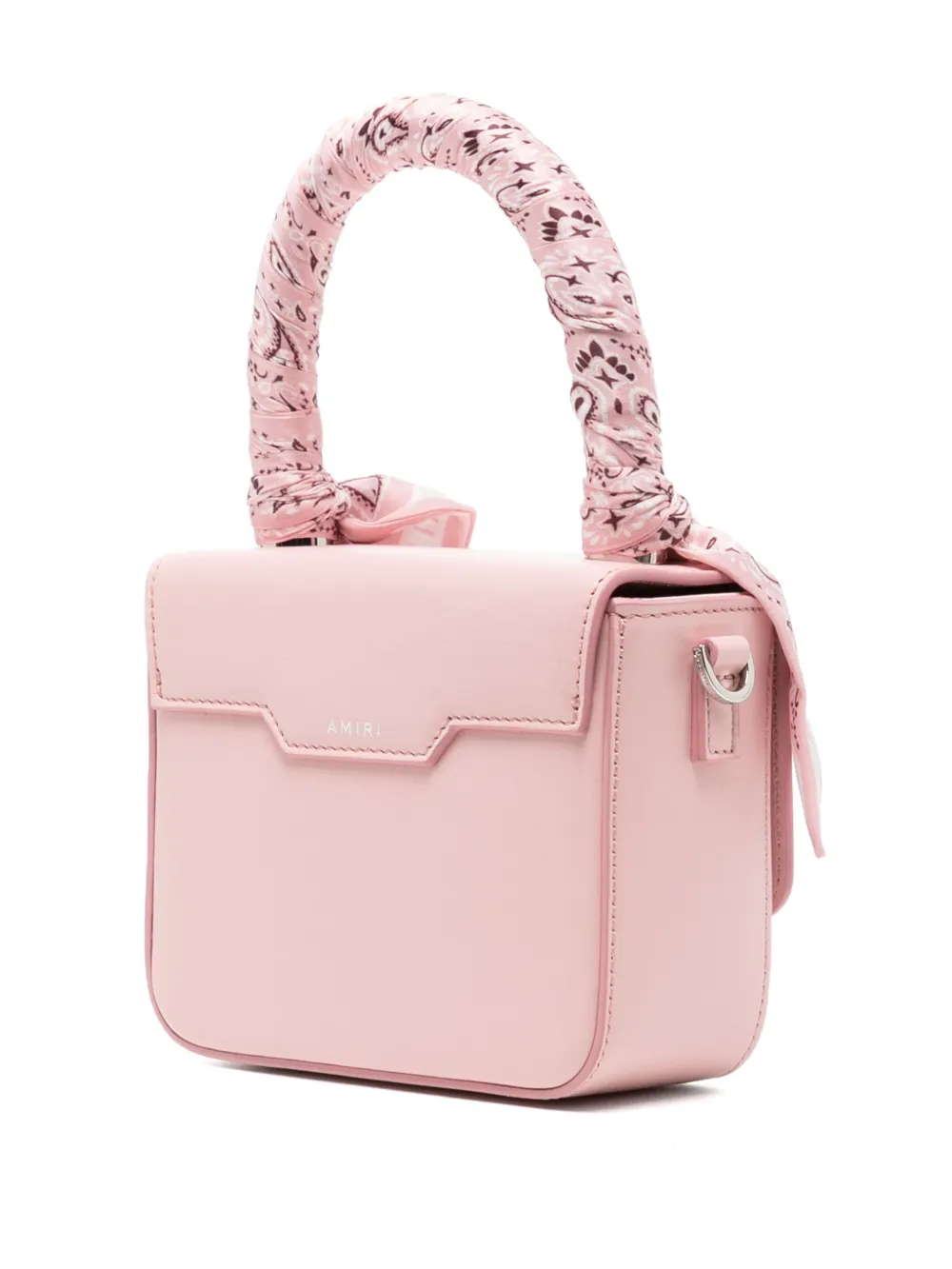 Amiri Micro Ma Cross Body Bag In Rosa