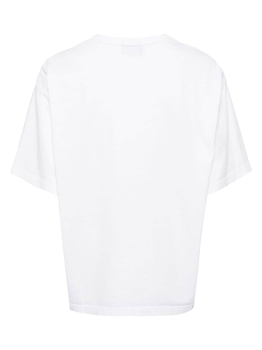 Shop Kolor Graphic-printed T-shirt In White