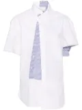 Kolor button-down collar shirt - White