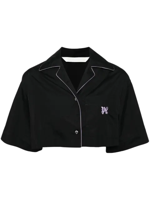 Palm Angels cropped shirt