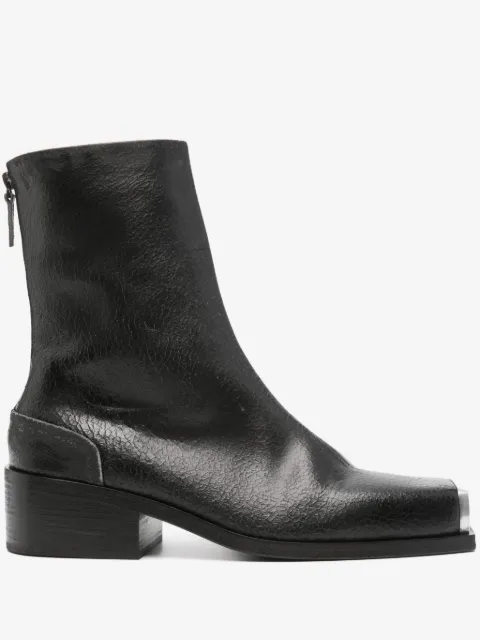 Marsèll botines con puntera metálica