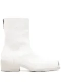 Marsèll metal-toecap ankle boots - White