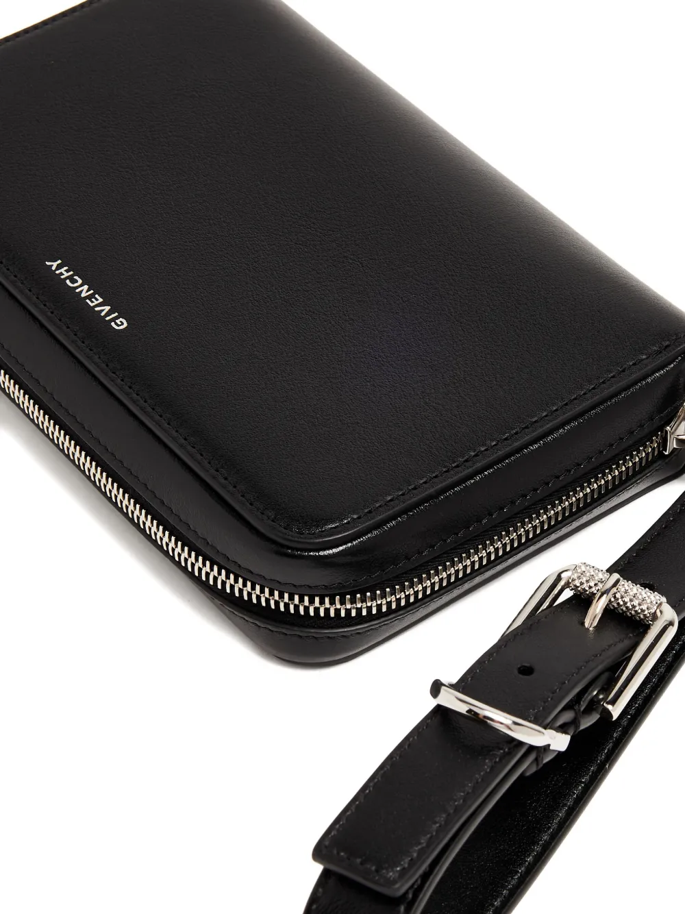 Givenchy Voyou leren portemonnee met rits Zwart