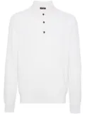 Kiton knitted polo shirt - White