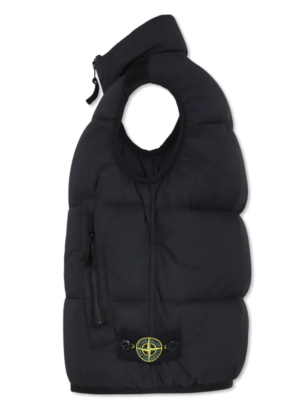 Junior stone island gilet on sale