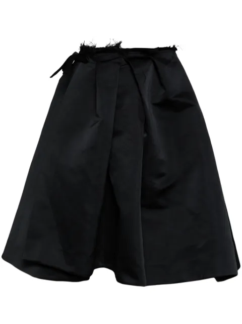 SHUSHU/TONG irregular pleated maxi skirt