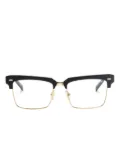 Miu Miu Eyewear MU10ZS rectangle-frame glasses - Black