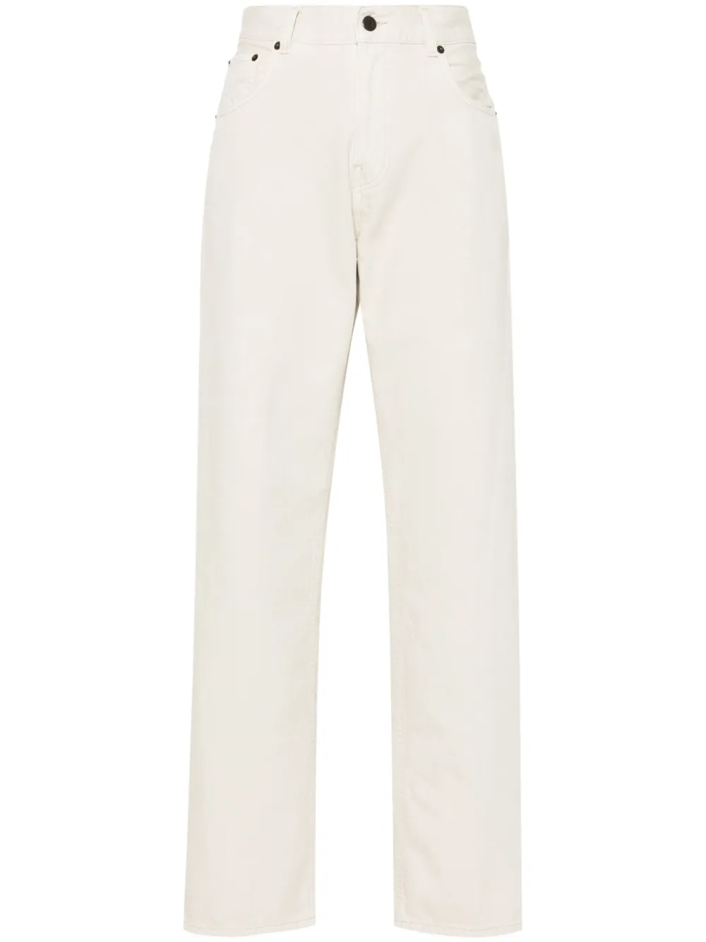 Haikure Bonnie low waist straight jeans Beige