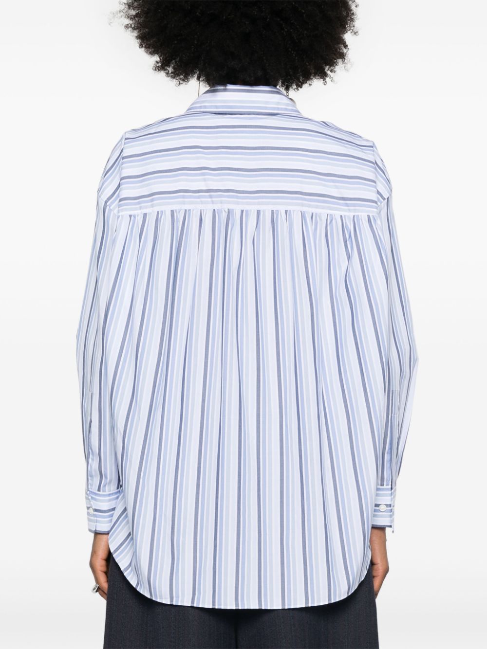 Marni striped organic cotton shirt Women