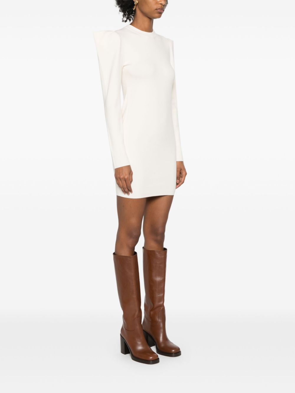 Max Mara sculpted-shoulders minidress Women