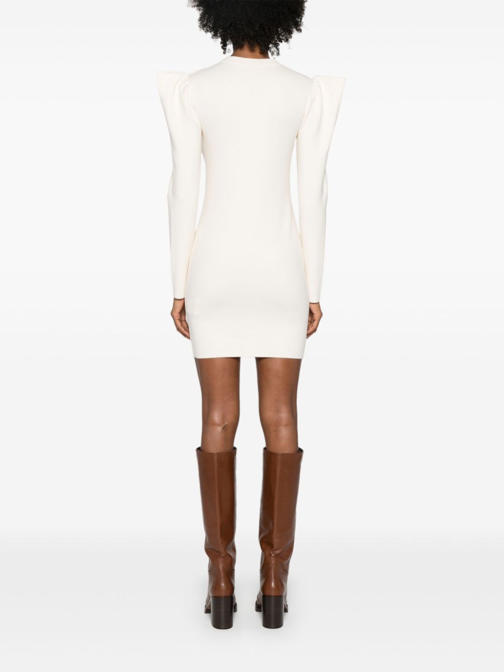 Max Mara sculpted-shoulders minidress Women