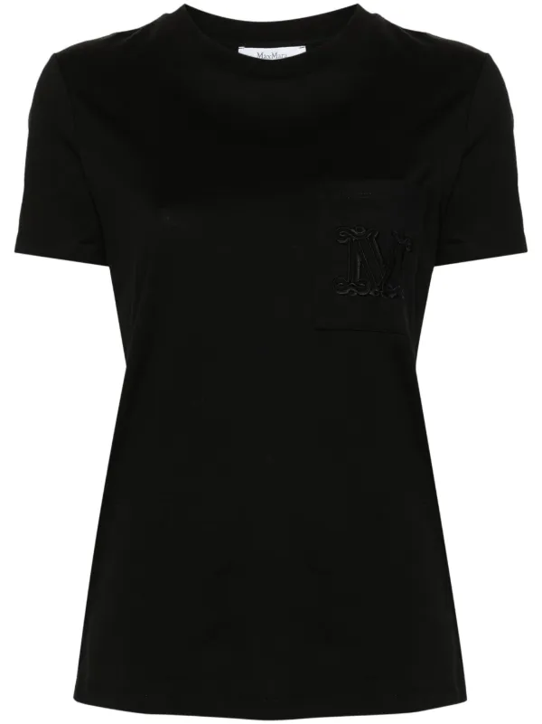 Max Mara ロゴ Tシャツ | ブラック | FARFETCH JP