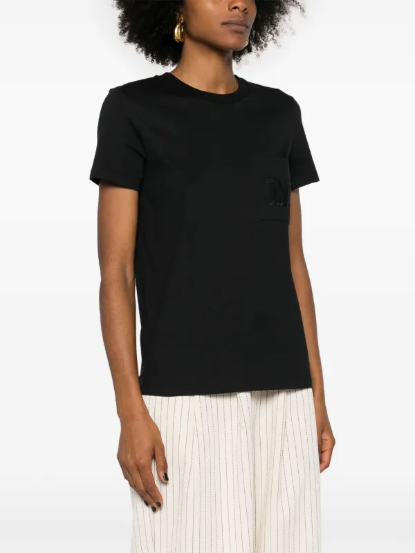 Max Mara ロゴ Tシャツ | ブラック | FARFETCH JP