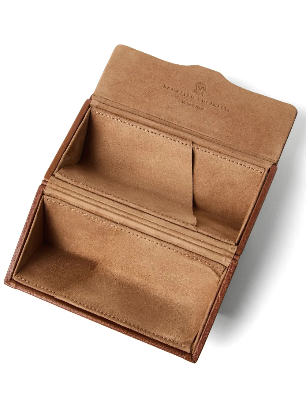 Brunello Cucinelli Leren hoesje Bruin
