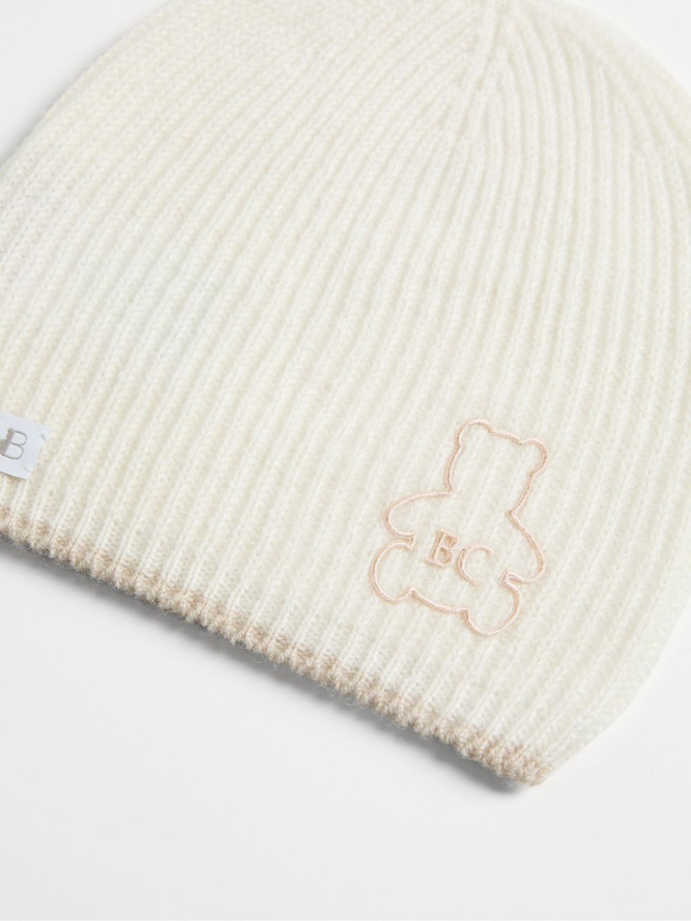 Brunello Cucinelli Kids Baby Bernie cashmere beanie - Beige