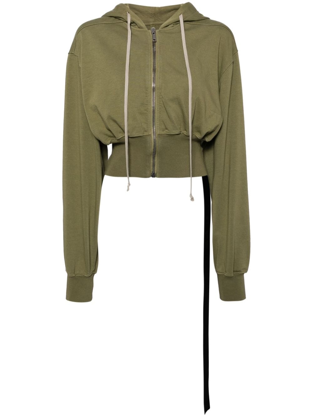 Rick Owens Drkshdw Cropped Jacket In Green