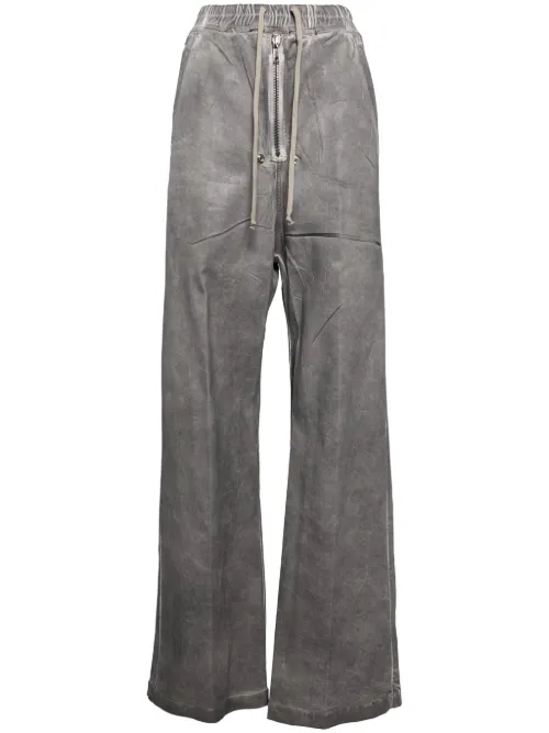 Pantalon stretch à coupe droite - Rick Owens DRKSHDW - Modalova