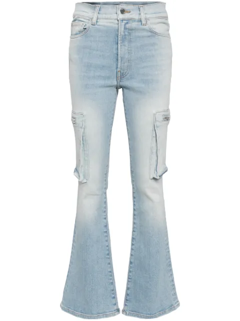 AMIRI jeans cargo con diseño acampanado