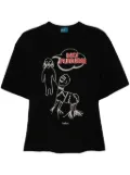 Kolor graphic-print cotton T-shirt - Black