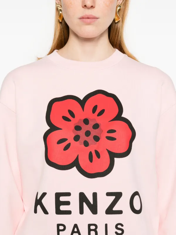 Kenzo rose sweatshirt on sale