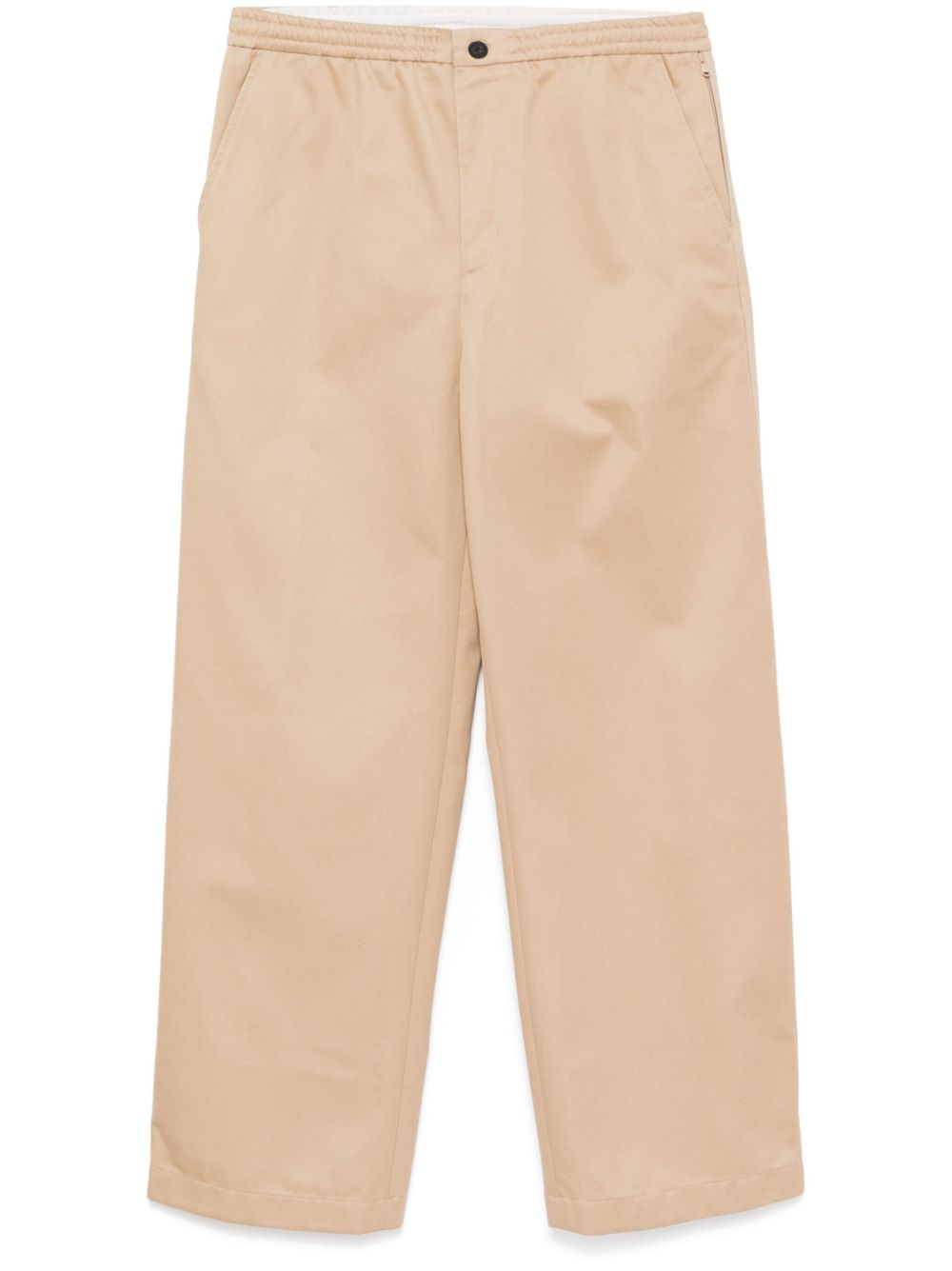 straight-leg trousers