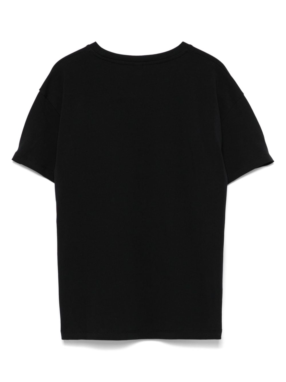 Moschino T-shirt met logoprint - Zwart