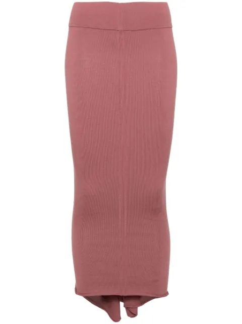 Rick Owens Porterville fitted skirt