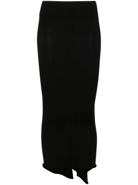 Rick Owens Porterville fitted skirt