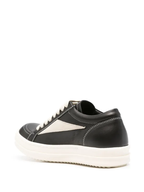 Rick Owens Vintage Panelled Sneakers | Black | FARFETCH