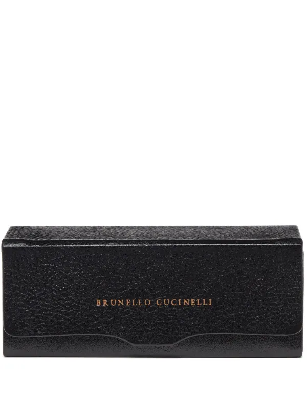 BRUNELLO CUCINELLI ガーメントケース Calfskin card case for Man in Black | Brunello Cucinelli