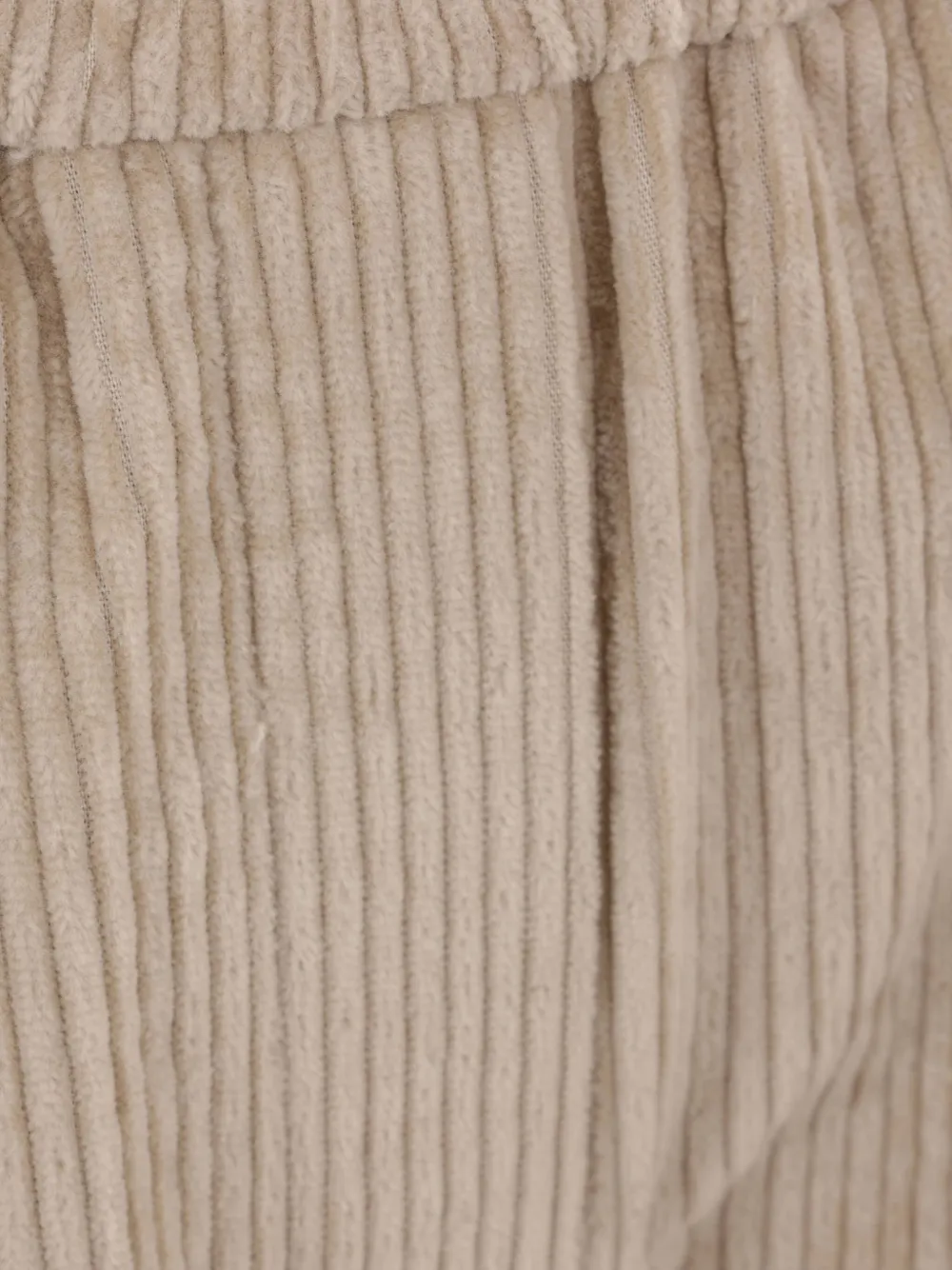 Brunello Cucinelli Straight ribfluwelen broek Beige